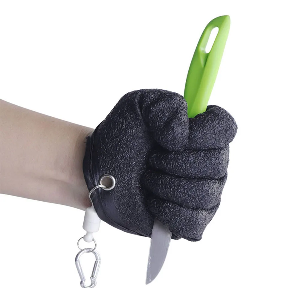 

GOBYGO 1 шт. рыбной ловли перчатки не мокрыми руками Non-slip быстрое высыхание анти-крой не поддаваться износу мероприятий на свежем воздухе Рыбал...