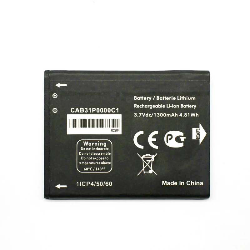 Сменный аккумулятор для смартфона Alcatel One Touch PIXI 2 4014D 3 7 в 1300 мАч|battery for alcatel|battery