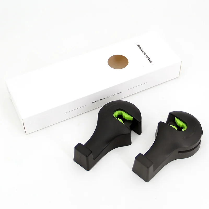 1 Pair Car Headrest Hook Invisible Auto Hanger for Grocery Bag Rotary Seat Back Multi-function Storage Accessory | Автомобили и