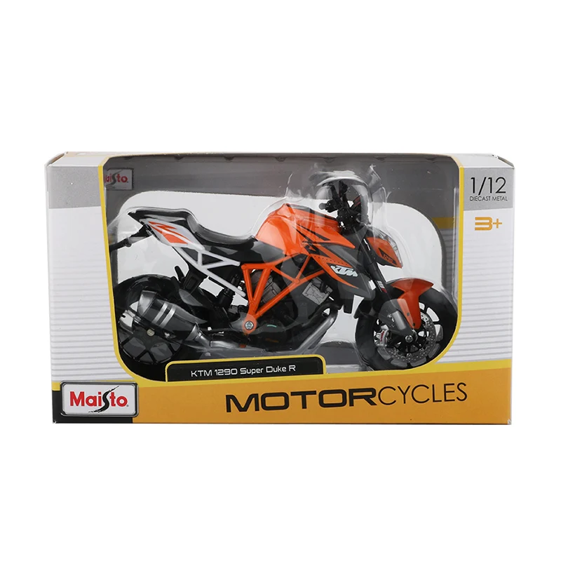 Maisto 1:12 Игрушечная модель мотоцикла Модель гоночного автомобиля мотор мотоцикл