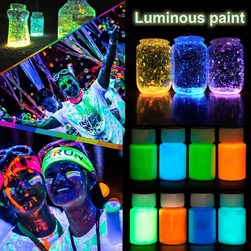 15 мл светящийся песок светится в темноте экологически чистые вечерние DIY супер