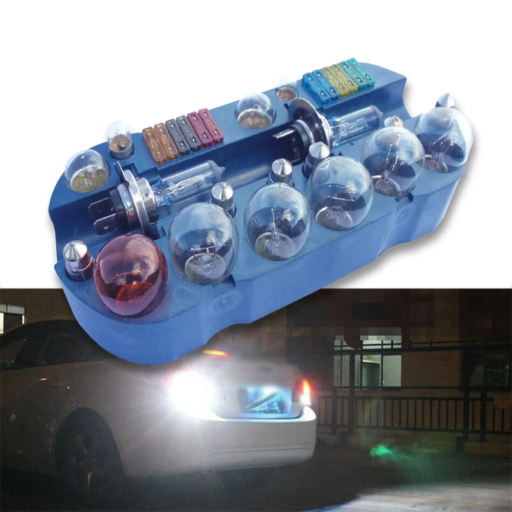 

H7 Emergency Light Bulb Fuse Car Kit Spares 30 Pcs 233 Ba9s 382 380 1156 Car Emergency Kit Halogen Bulb H7 BULB