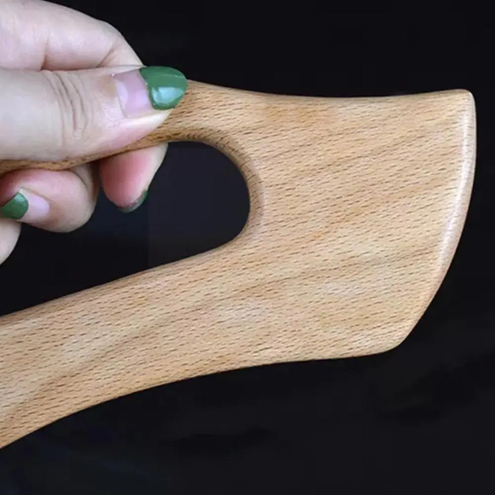 

Massage Spatula Wooden Massage Scraper Pressure Handle Therapy Massager Bod Care Health Acupoint Massage Z4Z2 Tool R3P2