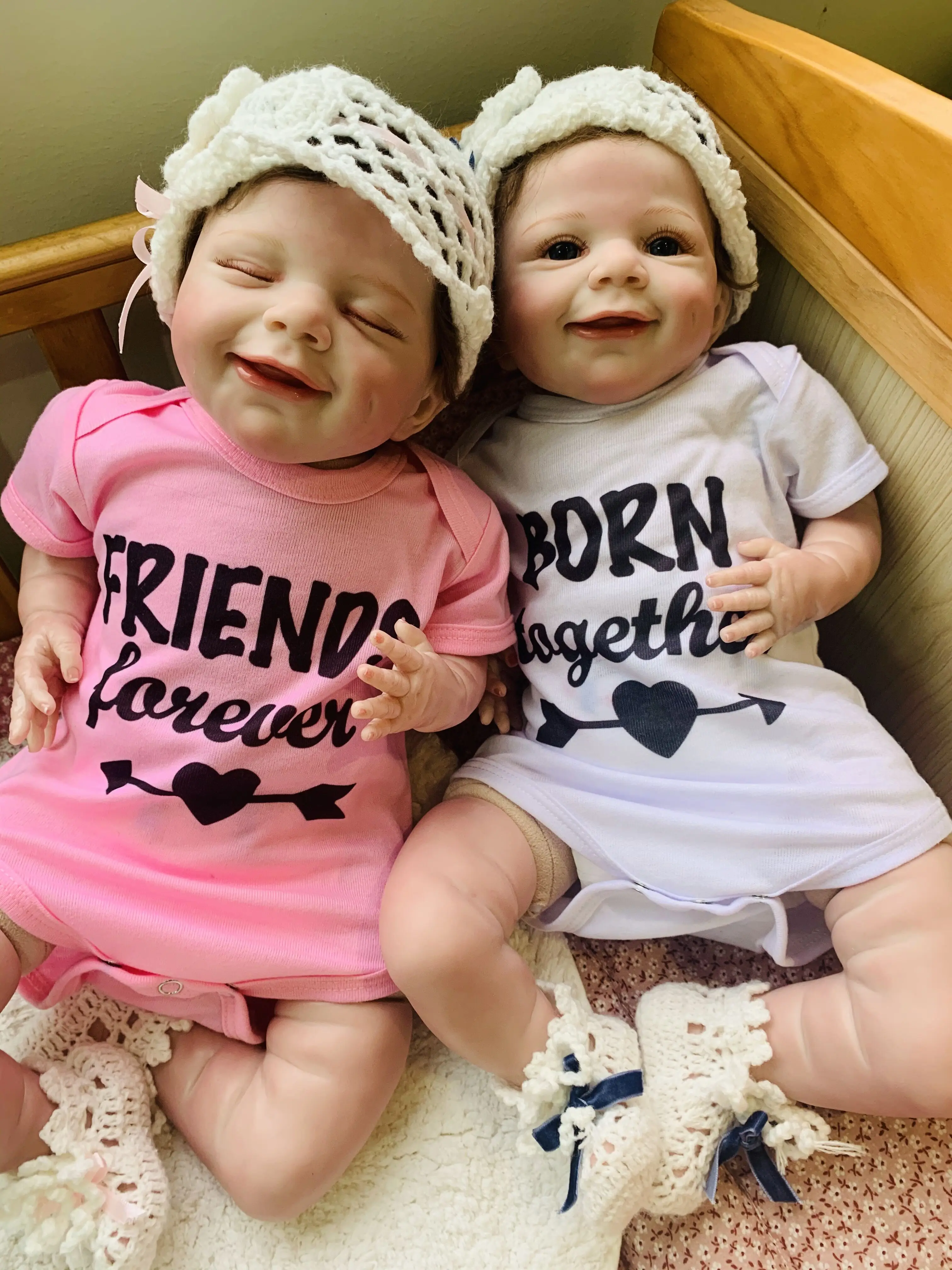 NPK likfelike Origianl novo rosto super doce bebe boneca renascer bebê gêgêmeos очень младший toque flexперезаряжаемые
