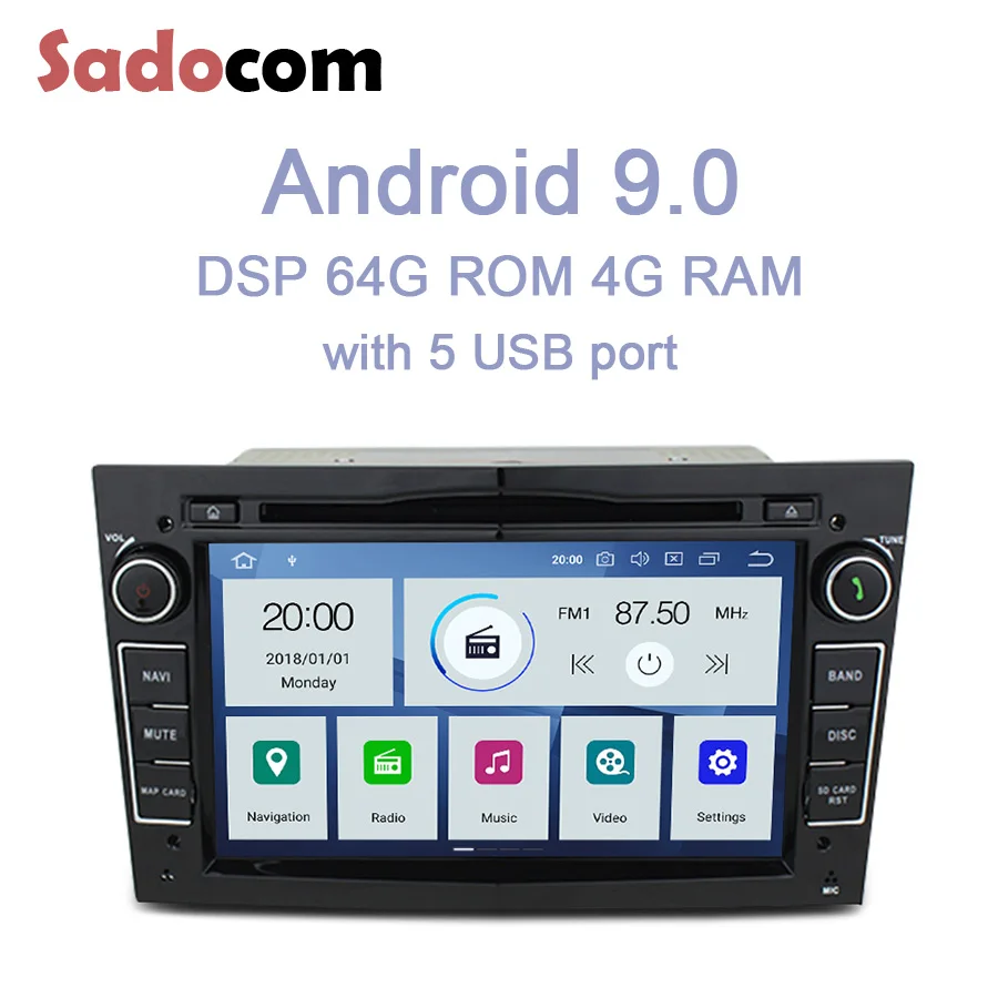 PX6 Android 9,0 6 ядерный 4 Гб ОЗУ 64 Гб ПЗУ автомобильный dvd-плеер радио для Opel Zafira Vectra Antara Astra H G Combo Corsa Meriva Vivaro