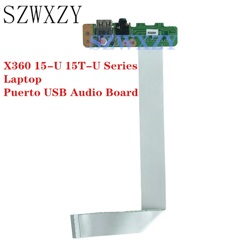SZWXZY для ноутбука HP Envy X360 15 U 15T Series порт USB аудио Плата 774600 001 DA0Y61AB6D0|Компьютерные