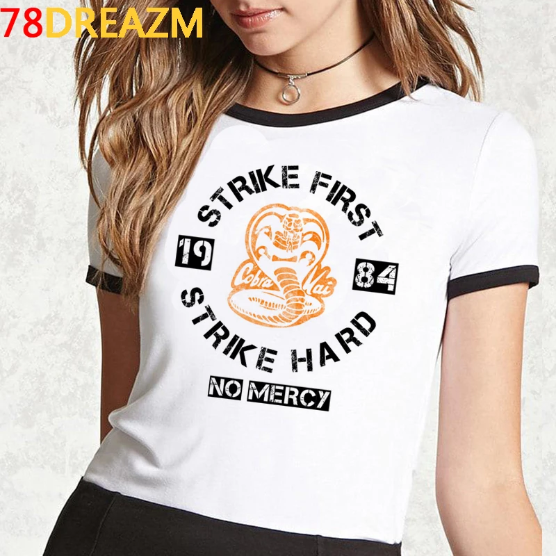 

Кобра Кай, летний топ, мужские футболки с графическим рисунком в стиле Харадзюку, tumblr, стильная футболка в стиле хип-хоп, милые футболки в сти...