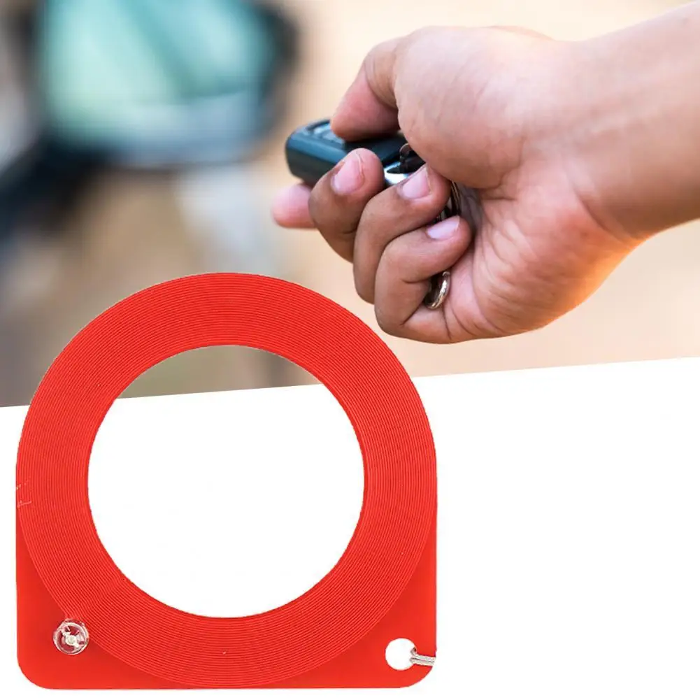 

Red Portable Dedicated Car ECU Sensor Universal ECU Detection Coil with Lanyard for Auto Lock