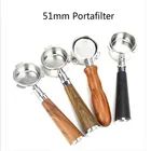Портативный фильтр для кофе без дна 51 мм для Delonghi Eco310 Ecp35.31 EC680 51 мм, Сменный фильтр, корзина, аксессуары для кофе