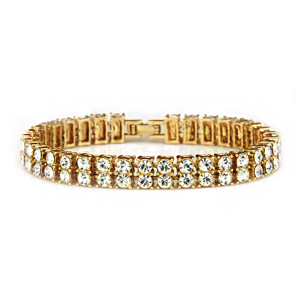 

2021 Quick Sale 2-row Men's Exaggerated All Water Nightclub Bracelet