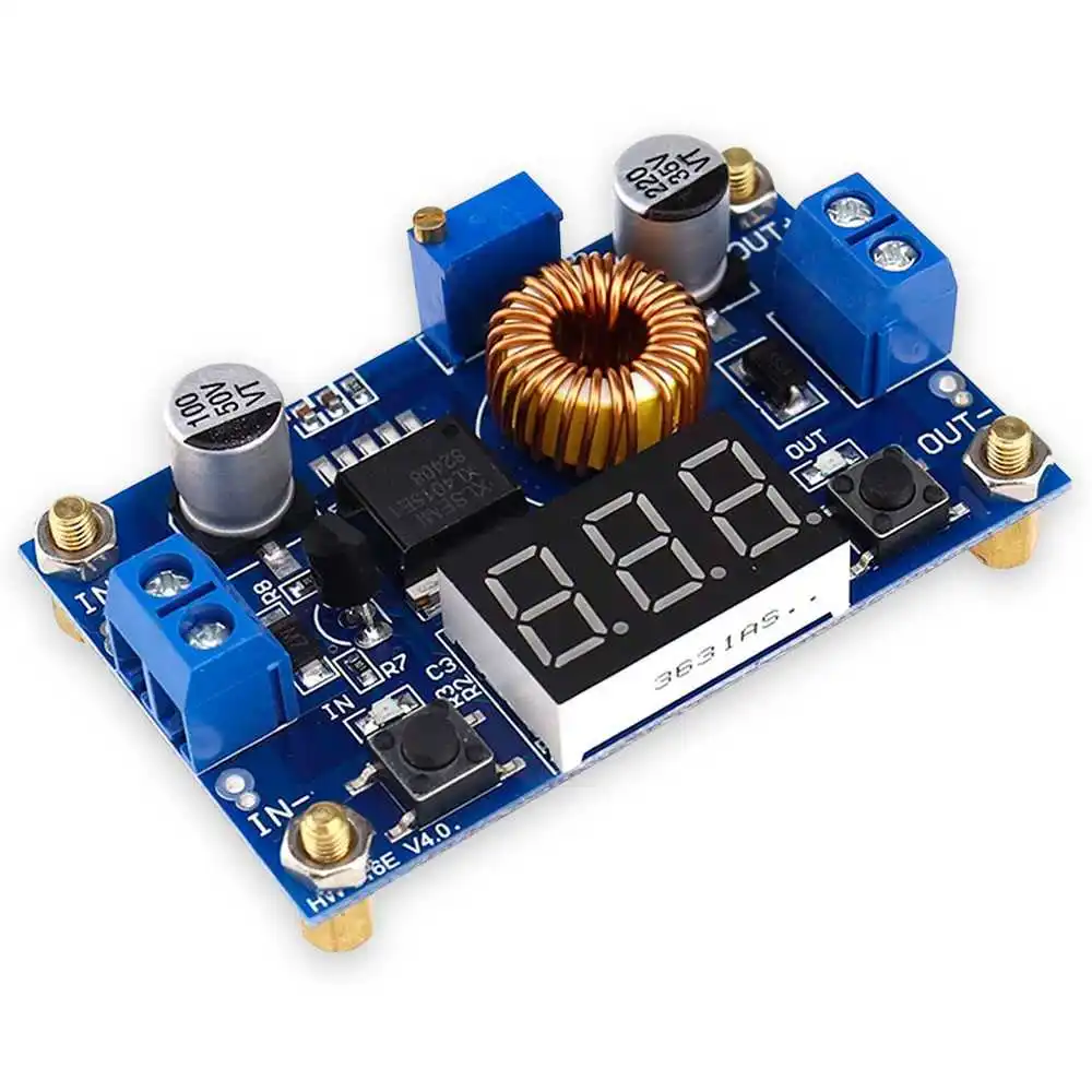 OcioDual вольтметр преобразователь Напряжения DC 5A 75 Вт понижающий Arduino XL4015