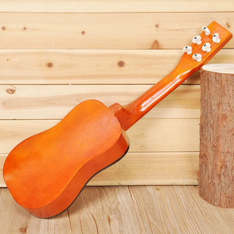 

21Inch Mini Guitar Solid Wood Body Guitar Strings Children Beginner Small Acoustic Guitar Children Learning & Exercising Type