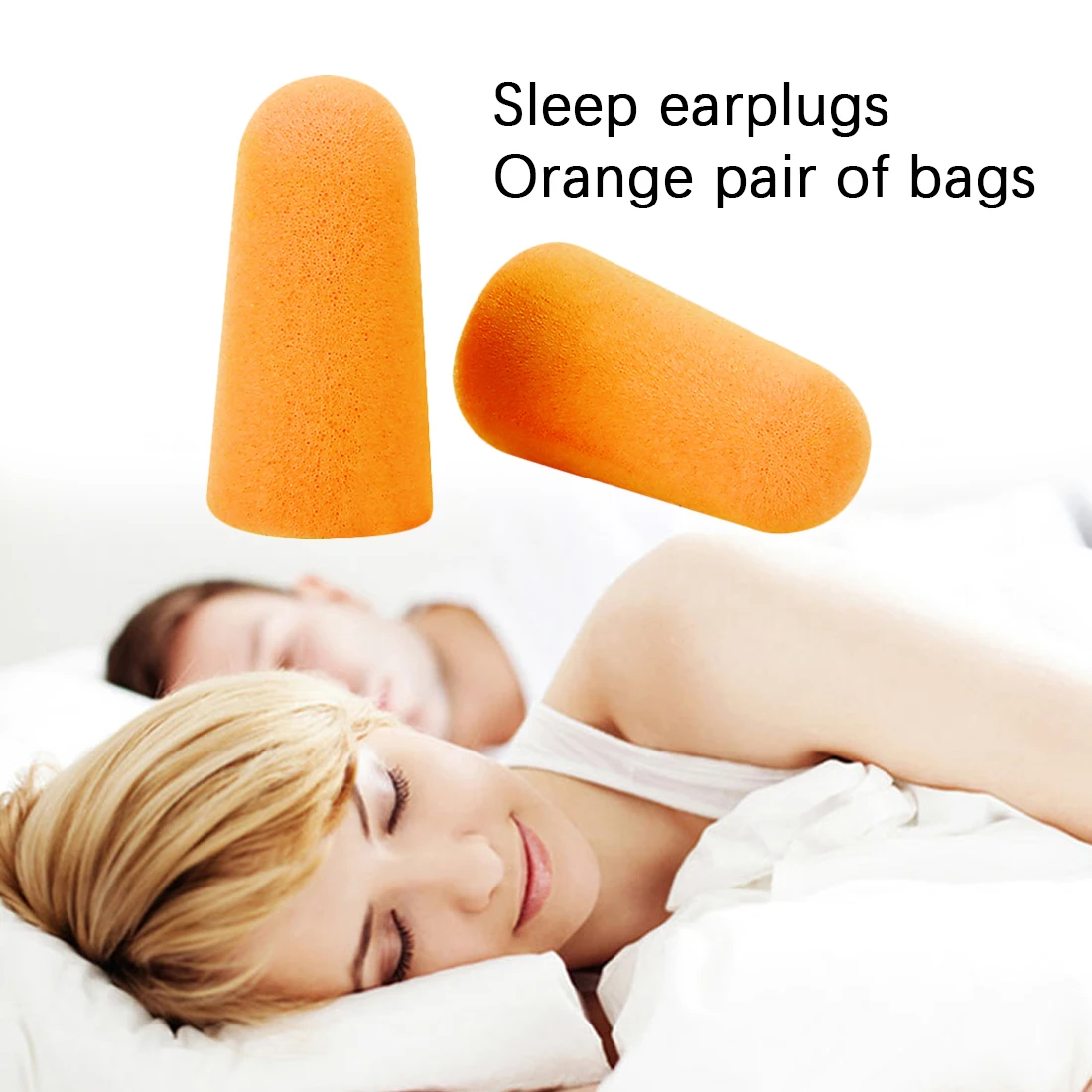 

1Pair Sponge Soundproof Earplugs Foam Soft Ear Plugs Noise Sleep Plugs Reduction Noise Earplugs Swimming Protective Earmuffs