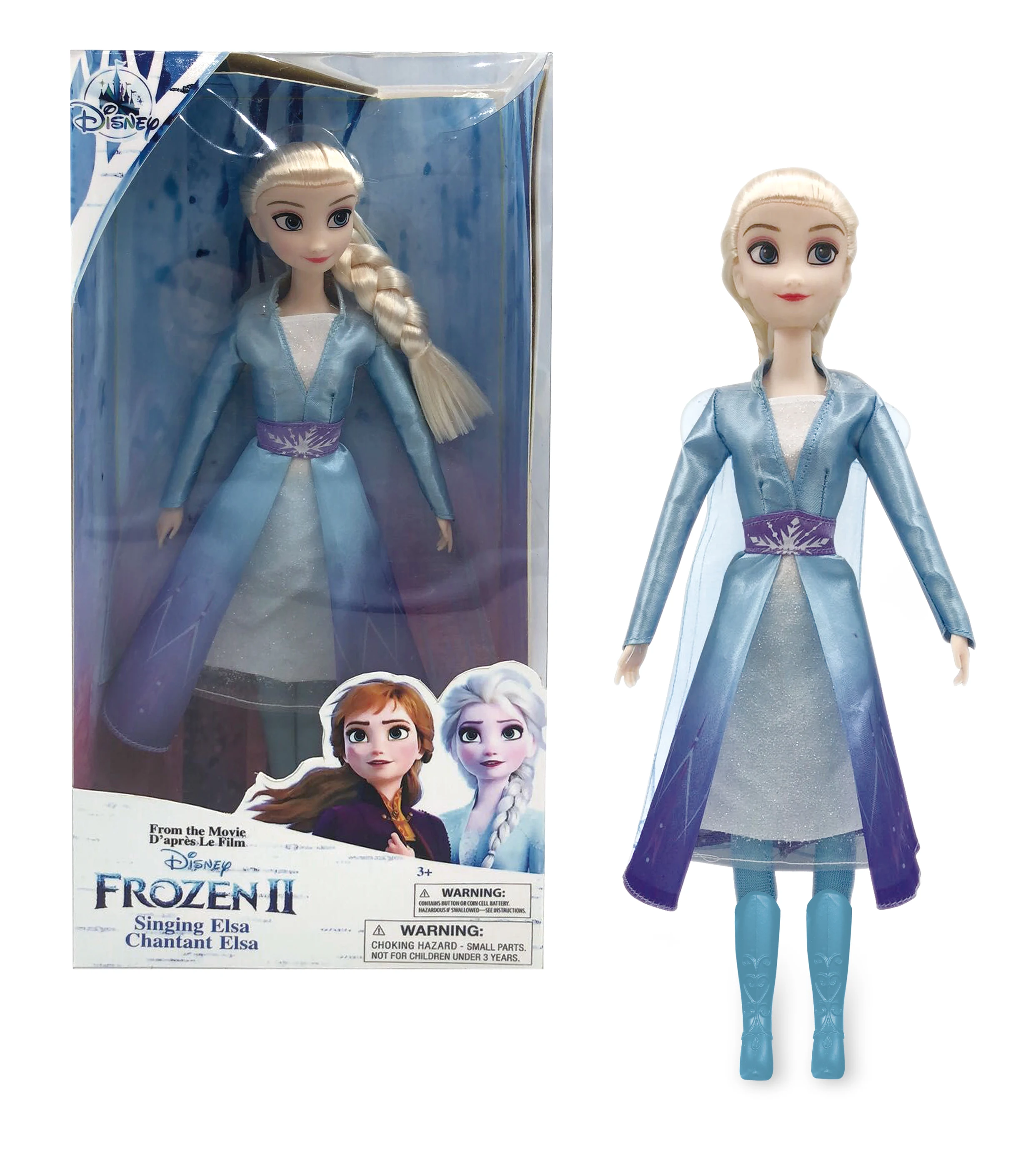 Кукла Холодное сердце Disney 2 подвижная фигурка шарнирного стиля Эльзы и Анны