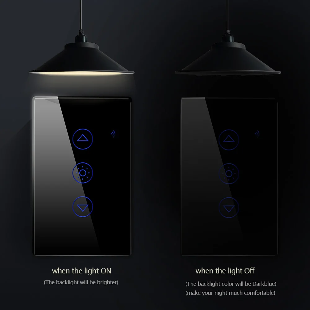 GoGoPanda новый стандарт США сенсорный диммер Wifi Tuya приложение дистанционное