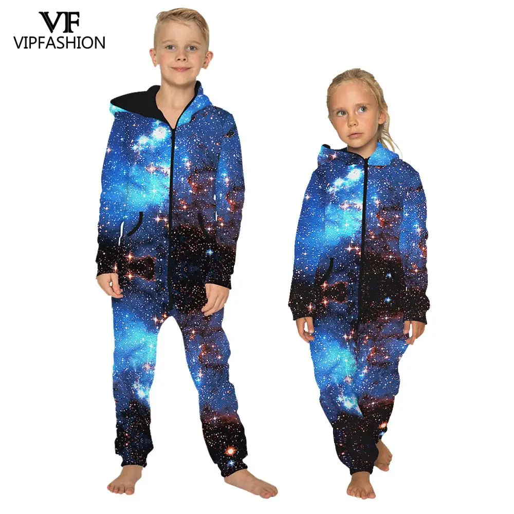 VIP Модная Новое поступление для детей костюм из спандекса Galaxy со звездным принтом