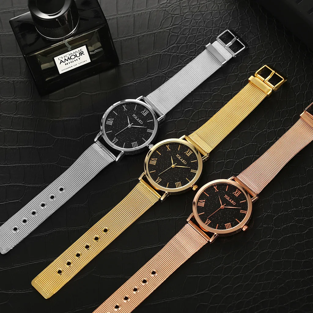 Reloj Mujer новая горячая распродажа Женские часы из нержавеющей стали ультратонкие кварцевые наручные часы женские часы под платье женские часы