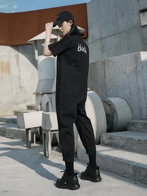 

Модные функциональные костюмы Dark Street, комбинезон с коротким рукавом