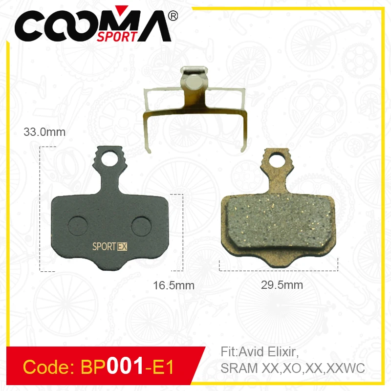 4 пары 8 шт. велосипедные дисковые Тормозные колодки для велосипеда SHIMANO SRAM AVID HAYES