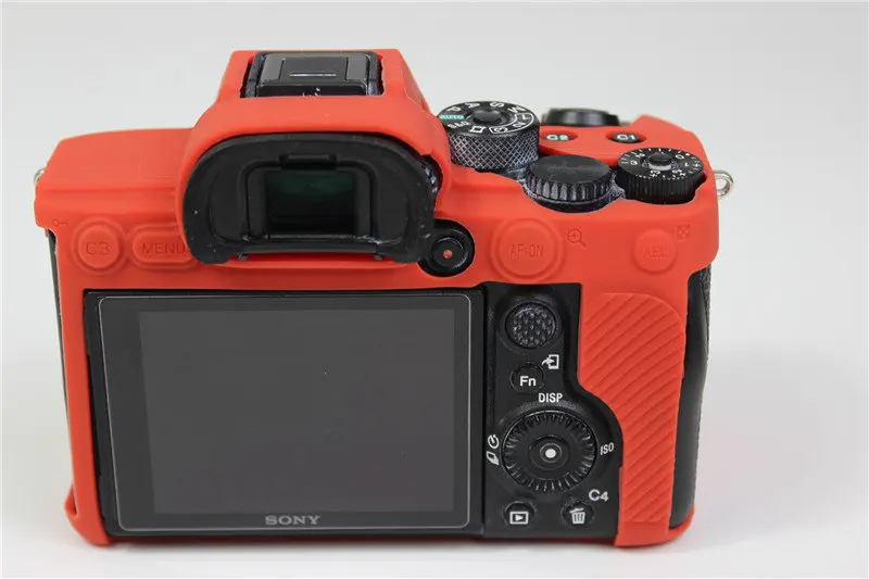 Силиконовая кожа брони чехол для камеры Защитная крышка для sony Alpha A7 II A7R II A7S II A7 III A7R III IV A7M2 A7M3 A7RM3 A7RM4