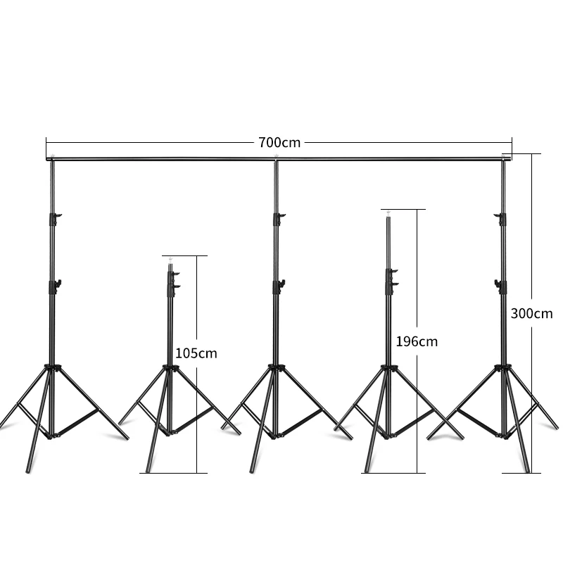 Фотография 3X7 м фоновый фон подставка система поддержки Комплект для фотостудии