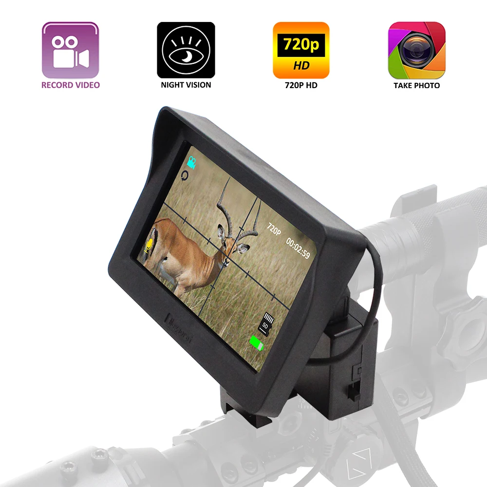 ЖК-экран для Megaorei2 720p HD прицел ночного видения Охотничья камера оптический