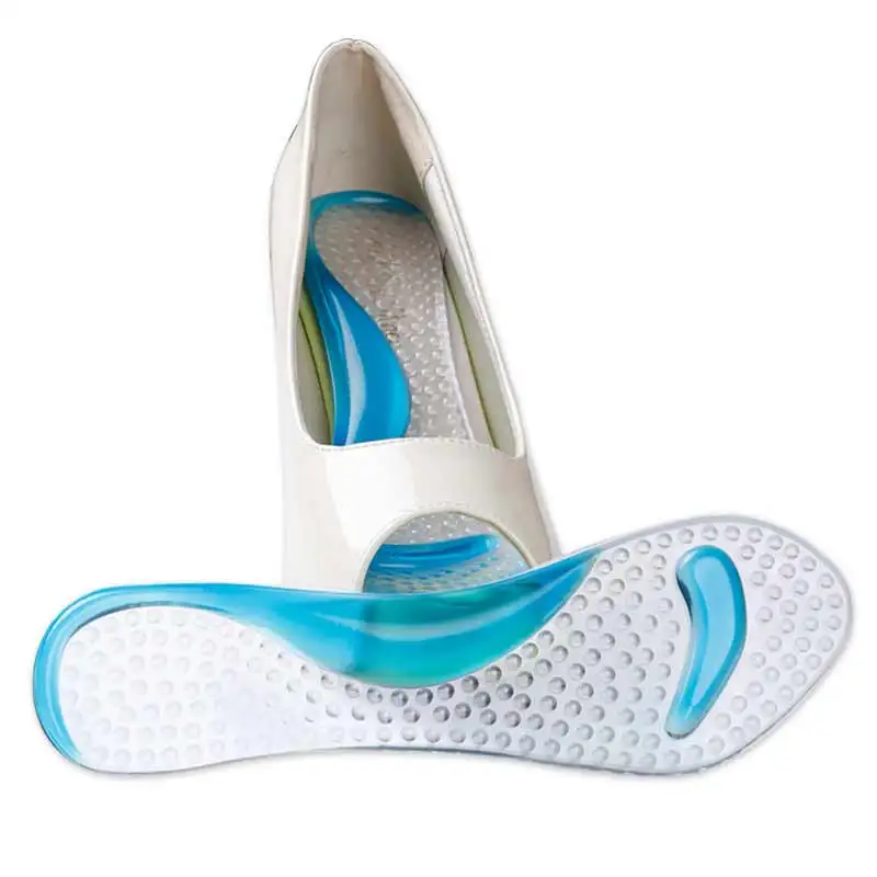 

1Pair Silicone Shoes Insoles Arch Support Pads Insert Cushion Pad Flatfoot Orthopedic Feet Care Pain Relief for Pedicure Tools