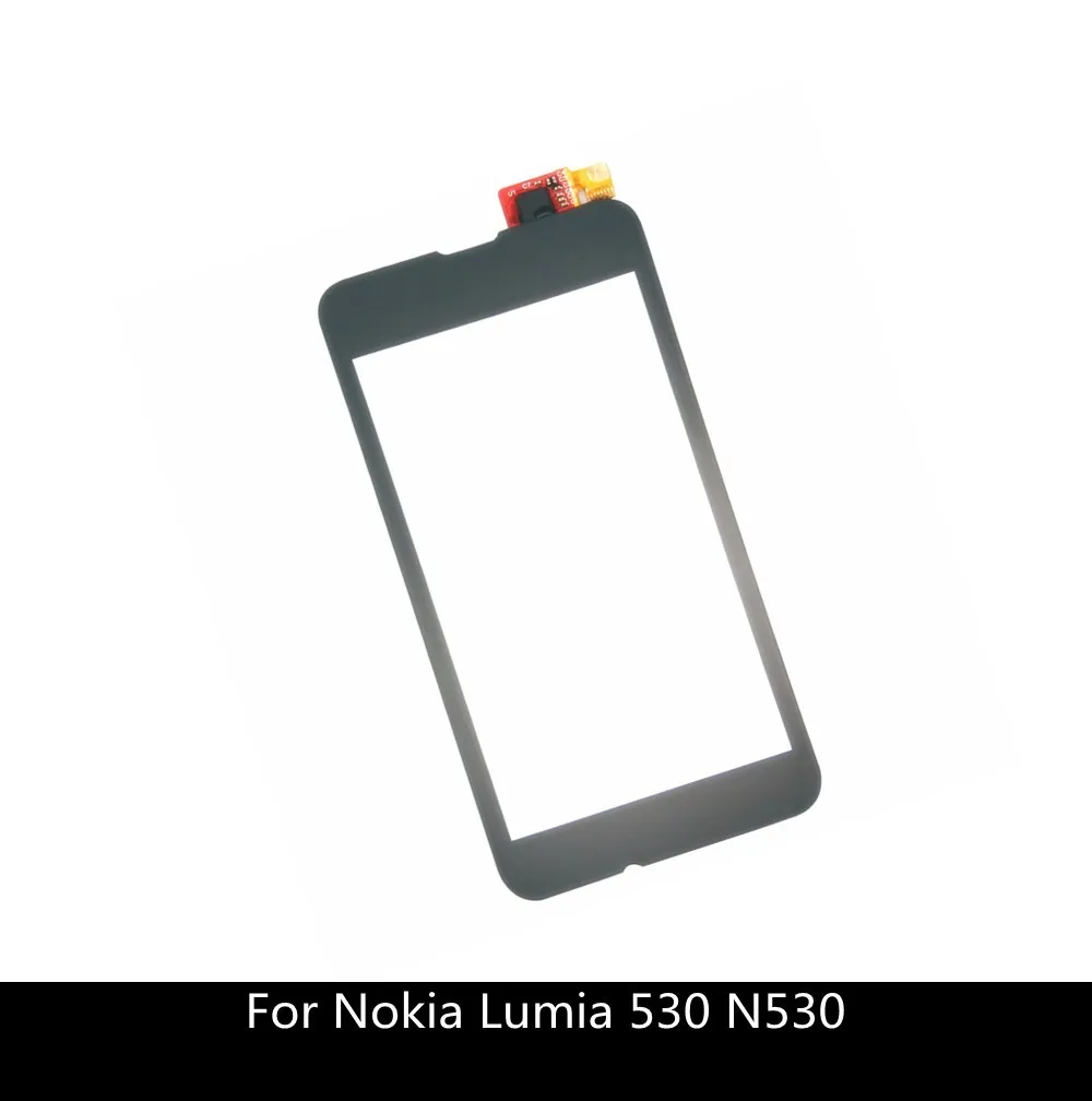 100% тест сенсорная панель для Nokia Lumia 530 N530 сенсорный экран передний дигитайзер