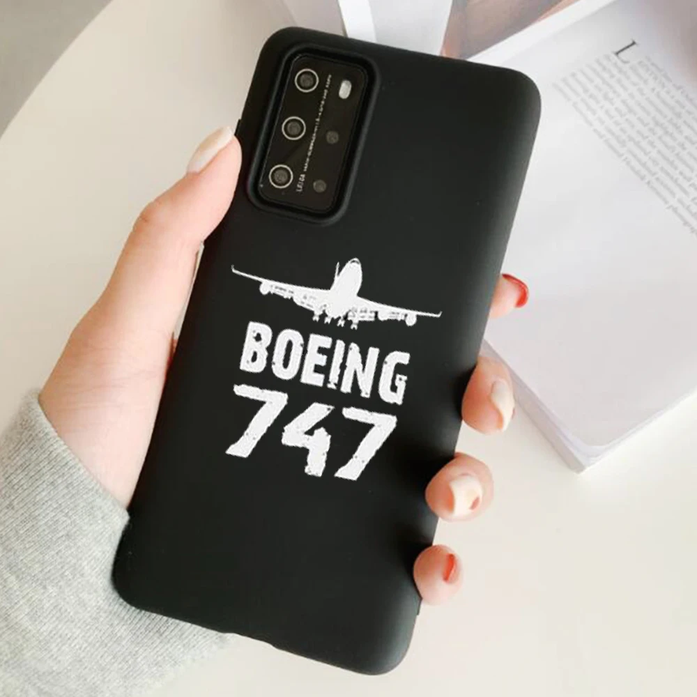 

PUNQZY Airplane Pilot Shoulder Pad Silicone Black Phone Case For Samsung A50 A70 S20 A51 A71 S11 S10E PLUS S9 S8 Soft TPU Cover