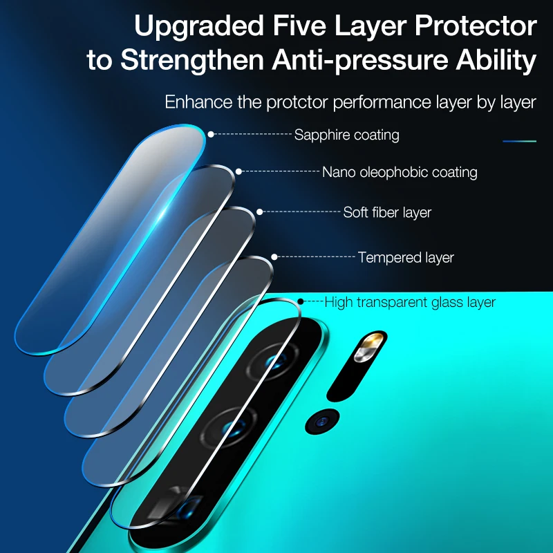 Защитная пленка для объектива задней камеры HuaWei P30 Lite P 30 Pro Honor 20 10 10i 20i мягкое