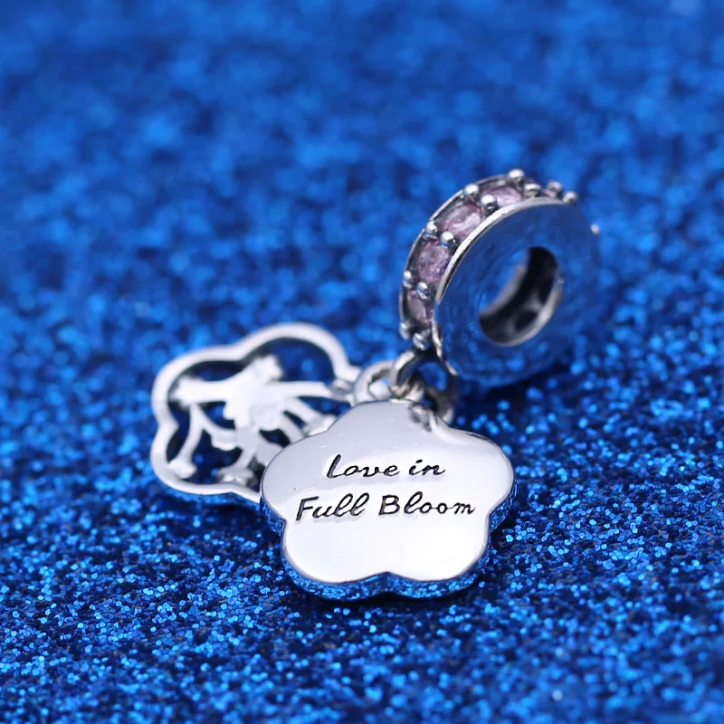 Женский браслет и ожерелье из серебра 925 пробы с бусинами | Украшения аксессуары