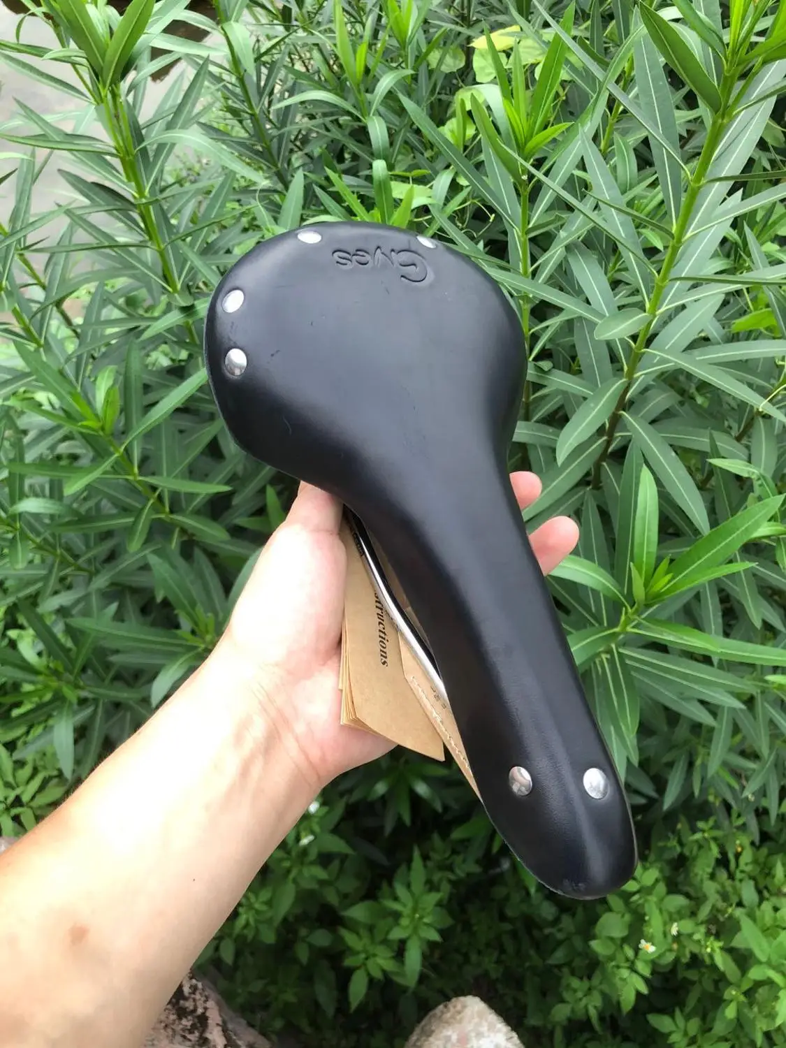 2020 Gyes седло из натуральной коровьей кожи седло/велосипедное кожаное |