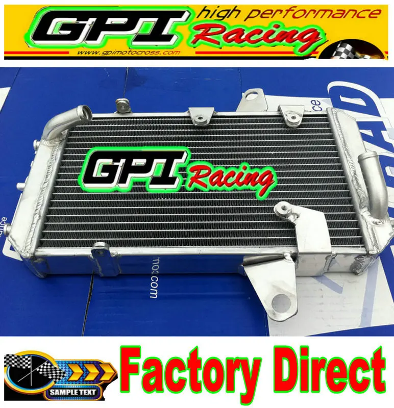 GPI алюминиевый гоночный радиатор + шланг для ATV CAN-AM DS450 DS 450 | Автомобили и мотоциклы