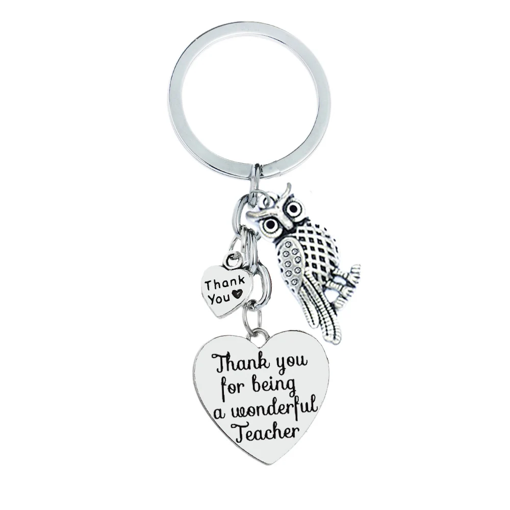 Спасибо за то что вы замечательный учитель брелки с подвеской в виде совы спасибо