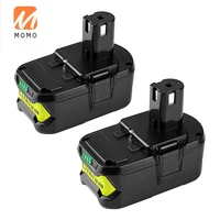 replacement 18v battery 18v 3 0ah p108 p107 p104 p102 one plus drill rechargeable power tool parts battery