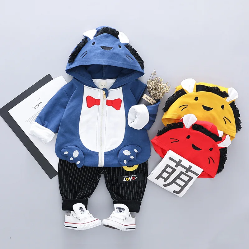 

3PCS Boys Clothing set Cotton Spring Baby Cartoon Clothes Autumn Casual Stars Outfits Infant Sportwear Kids Suit Costume
