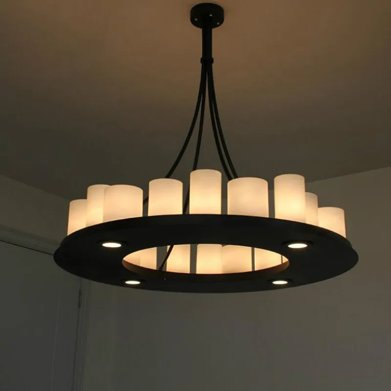 저렴한 미국 복고풍 산업 램프 라운드 거실 식당 바 촛대 북유럽 펜던트 조명, 로프트 크리에이티브 촛불 조명 LB42113 구매 미국 복고풍 산업 램프 라운드 거실 식당 바 촛대 북유럽 펜던트 조명, 로프트 크리에이티브 촛불 조명 LB42113