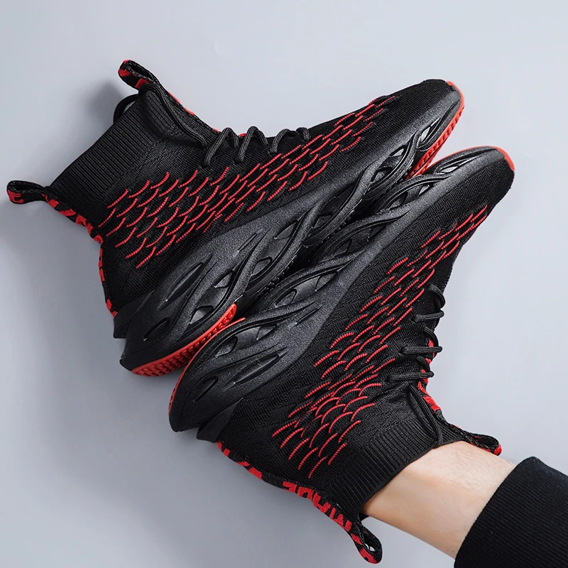 

Мужская обувь, Повседневные Дышащие осенние кроссовки, мужские кроссовки для тенниса, Мужская светильник ная обувь, Прямая поставка 2019