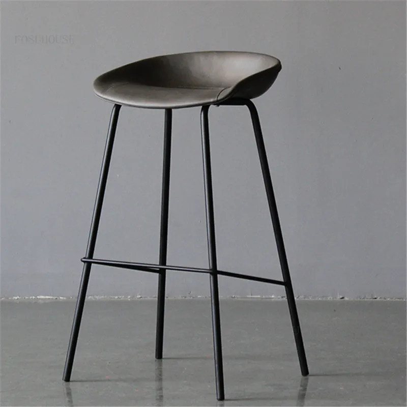 Современные минималистичные барные стулья барная мебель из кованого железа