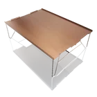 Компьютерный стол, складной стол, алюминиевый, для кемпинга, ульсветильник, для пляжа, профессиональный