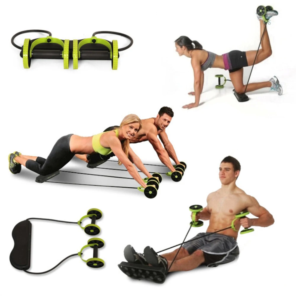 Домашний ABS колесо для фитнеса ролик бесшумный Натяжной трос