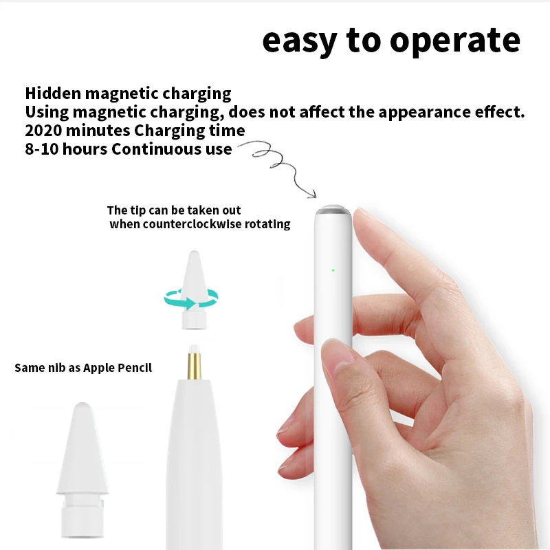 Настольный планшет 애슬 2 Apple pencil puntero сенсорный для ipad | Компьютеры и офис