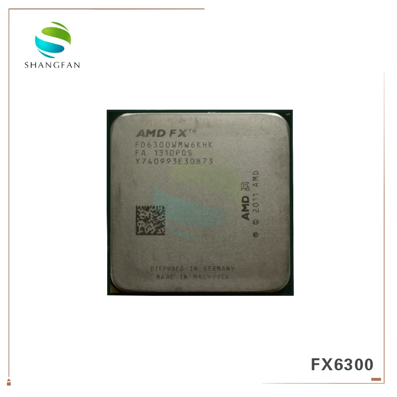 Процессор AMD FX-Series FX6300 3,5 ГГц шестиядерный процессор FX 6300 FD6300WMW6KHK 95W Socket AM3
