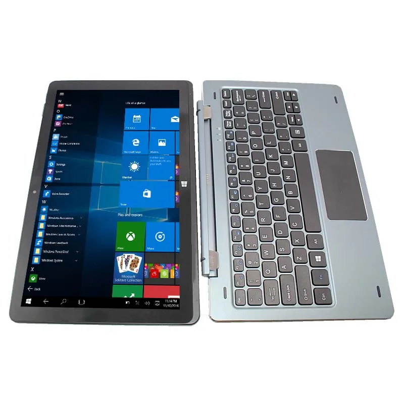 type c 11 6 inch 2 in 1 tablet pc 4gbddr128gb with docking keyboard nc01 windows 10 cpu 8300  1920 x 1080 ips dual camera free global