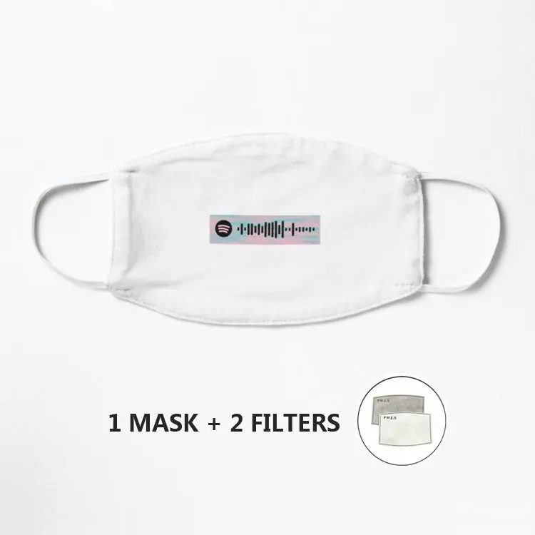 

Призраки по Halsey Spotify код маска для лица Уход за кожей лица маска многоразовые Респиратор маска защитный Пылезащитный бактерии доказательст...