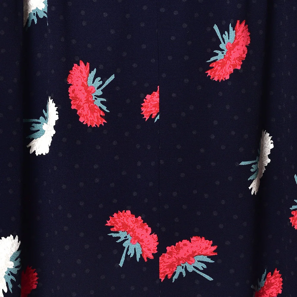 

Women Skirt 2021 Spring and Summer New Style Button Printed Skirt Women