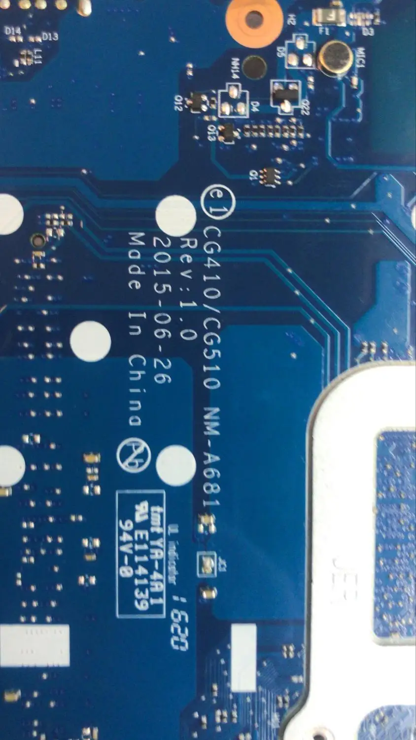 CG410/CG510 NM-A681 подходит для lenovo B50-50 100-15IBD ноутбук материнская плата Процессор i3 5005U GPU GT920M тестовая работа