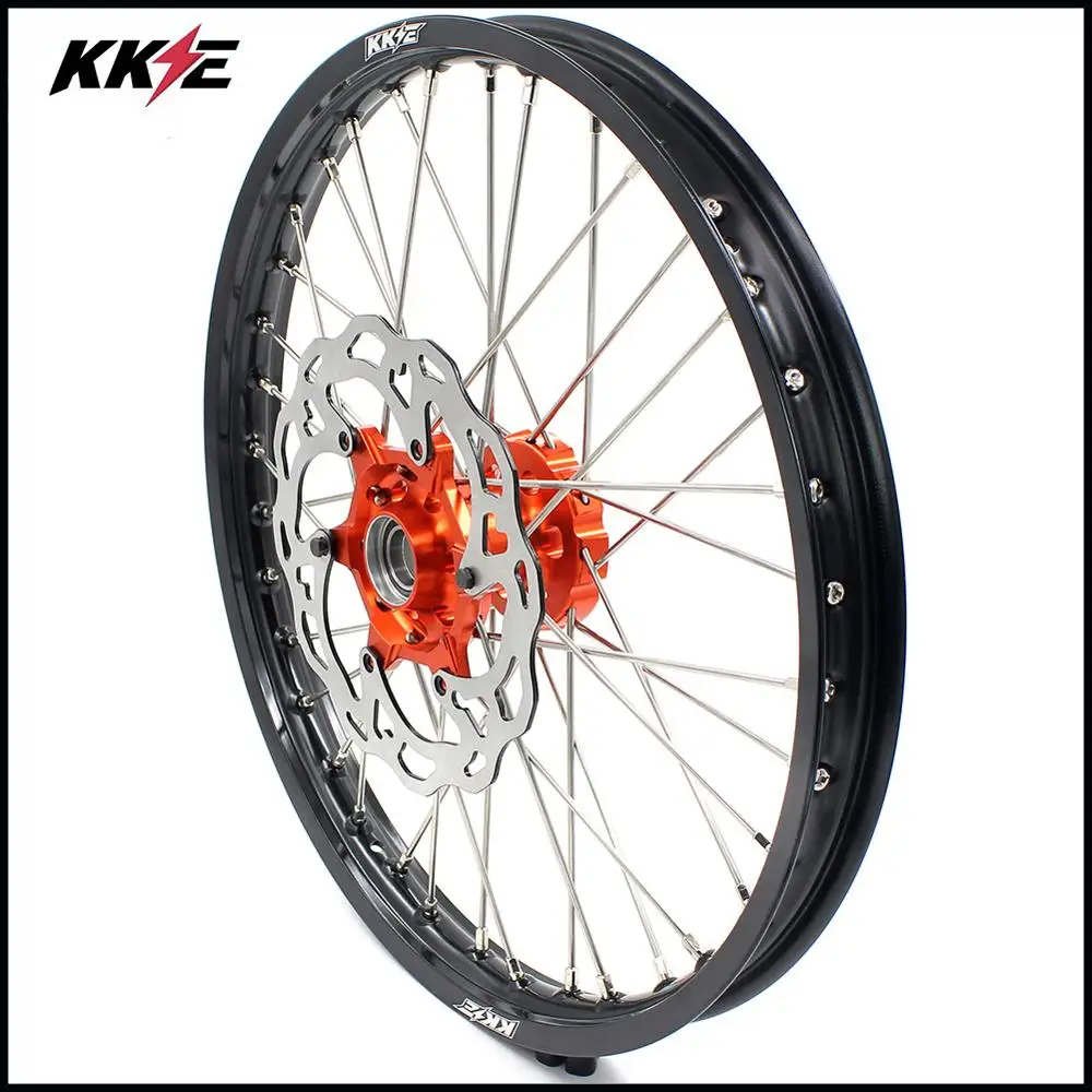 KKE 21 & 18 полный Enduro колеса Набор для EXC F W XCW 125 530 2003 2021 диски|motorcycle wheel|wheel for motorcyclektm exc