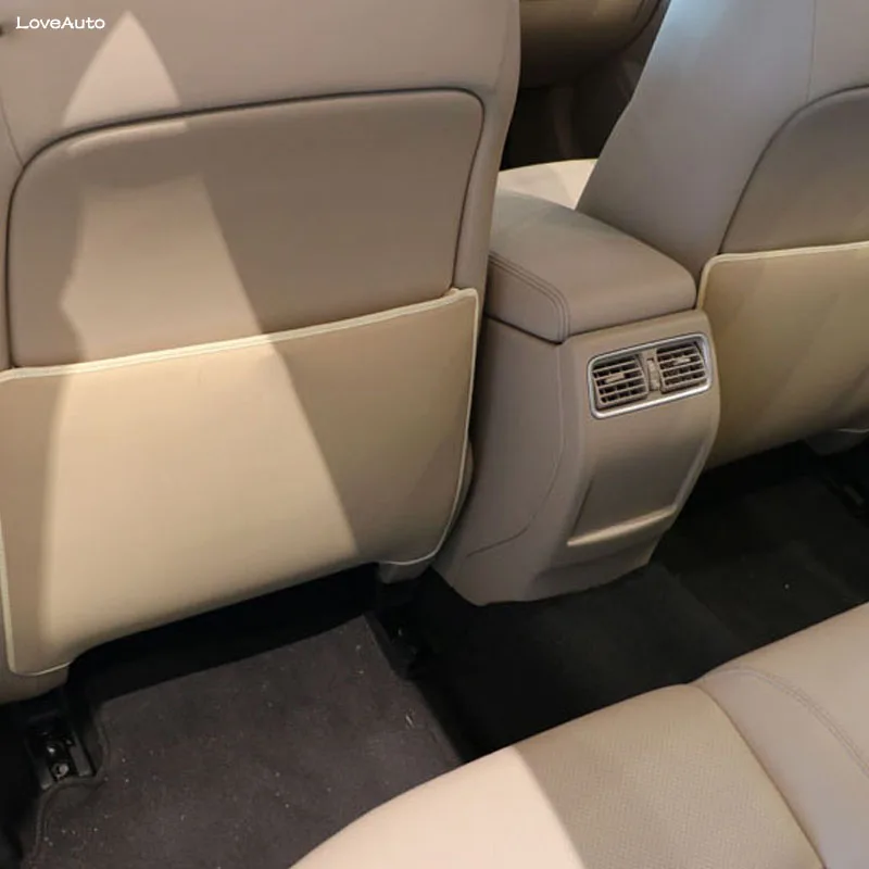 Автомобильные накладки на задние сиденья противоударные защитный коврик для Nissan