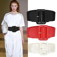 big belts for women waist corset belt wide elastic cummerbunds black stretch plus size belt dress fashion ladies cinturon mujer